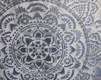 Mandala Stencil for Wall Painting, Reusable Wall Stencil, Tile Stencil, DIY Home Decor, Wall Plaster Stencil,