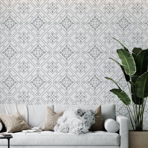 Plantillas para azulejos de baño, plantillas para suelos y paredes, azulejos de baño, diseños de baño o cocina, diseño único de baño, decoración de paredes para el hogar.