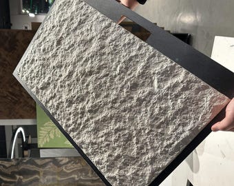 Mata do stemplowania betonu poliuretanowego, mata o fakturze tynku, beton dekoracyjny, mata do nadruku, stempel cementowy, mata do stemplowania o fakturze betonu dekoracyjnego