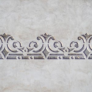 Geometric Wall Border, Reusable Wall Stencil, Classic Border Stencil, French Decor Stencil, Elegant Wall Stencil, Ornamental Border Stencil
