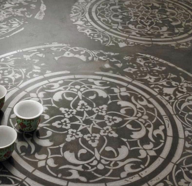 Mandala Stencil, Moroccan Stencil, Wall Stencil Pattern, Reusable DIY ...