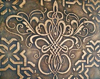 Damask Wall, Damask Wall Stencil, Wall Damask Stencils, Home Decor STENCIL, Painting Stencil for Walls, Floors, Furniture, Fabrics