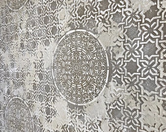 Scandinavian Pattern Wall Stencil, Transform your Decor, Beautiful Scandinavian Design Stencil for Walls, Unique Home Decor