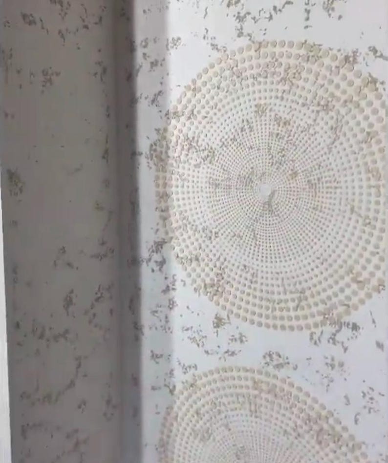 Circles Stencil, Damask Stencil, Mandala Stencil, Rangoli Stencil ...