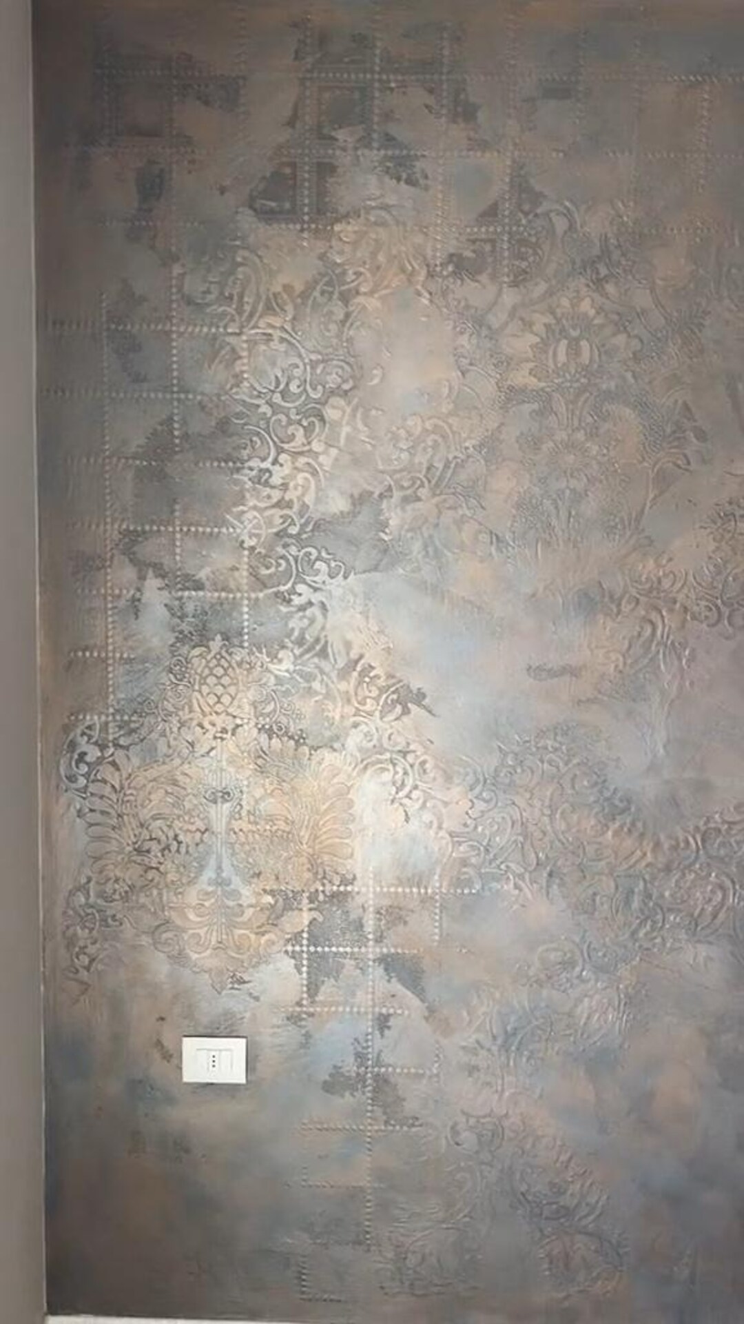 Damask Wall Stencil Set, Eastern Pattern Stencils for Wall Painting ...