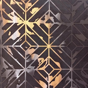 Wall Stencil Pattern, Boho Stencil for Painting Floors, Walls, Furniture, Kitchen Stencils, Concrete, Painting Bathroom Stencils
