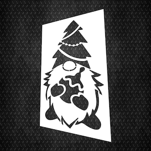 Christmas Ornaments Stencil, Reusable Winter Decor, Kids Room Unique Design, Holiday Stencil for Wall, New Year Stencil, Holiday Gift