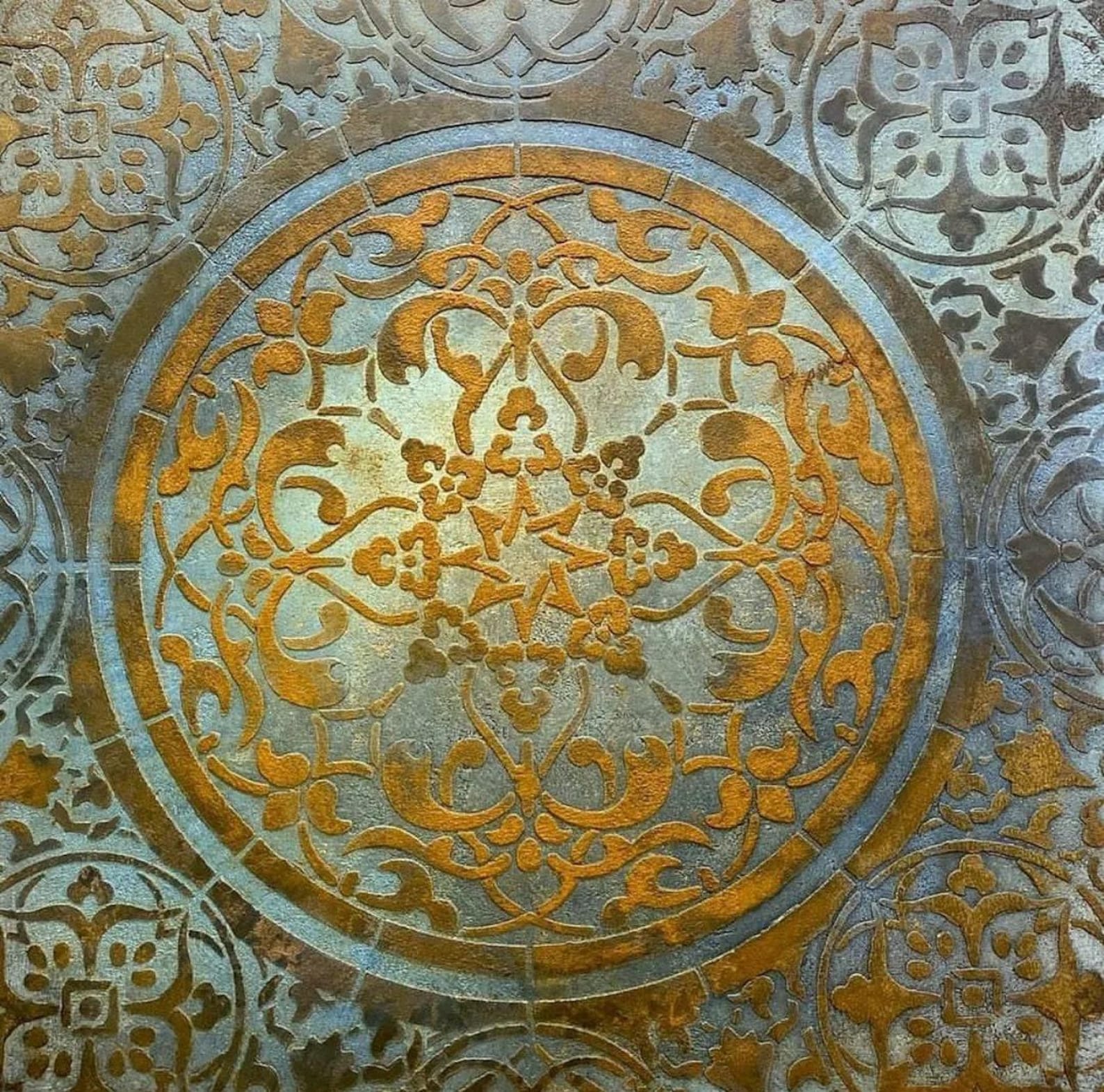 Mandala Stencil, Moroccan Stencil, Wall Stencil Pattern, Reusable DIY ...