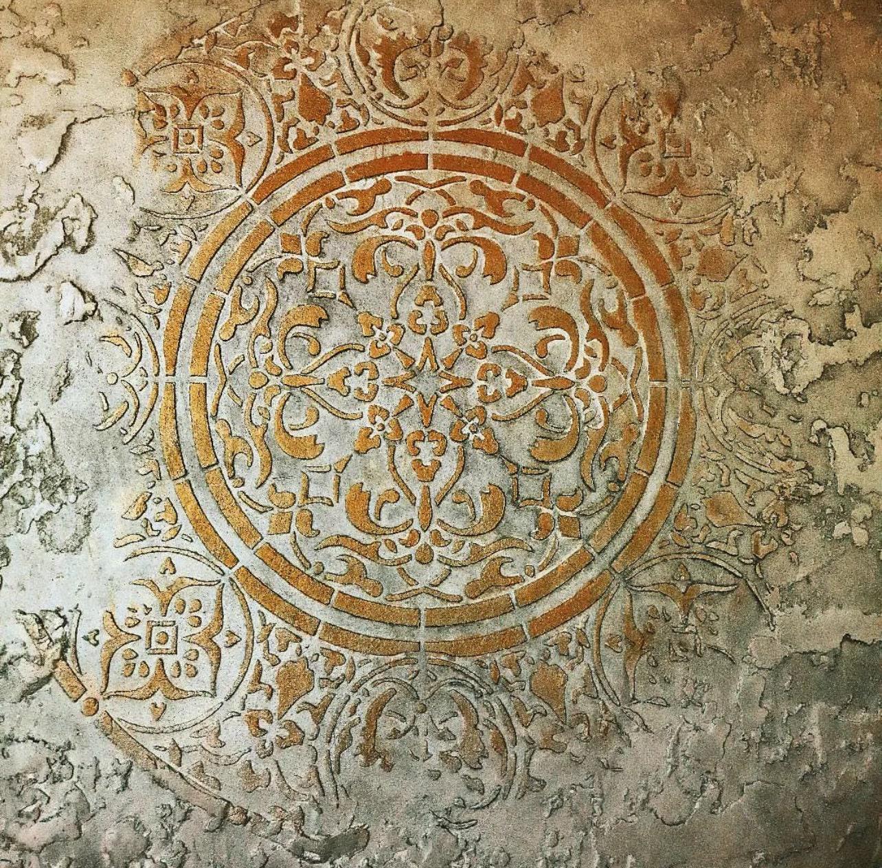 Mandala Stencil, Moroccan Stencil, Wall Stencil Pattern, Reusable DIY ...