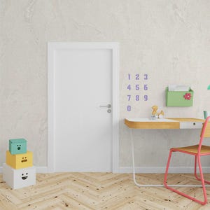 Reusable Numbers Stencil for Walls, Stencil for Decorative Plaster Numbers, Add a Touch of Modernity to Your Home with This, Stencil Numbers