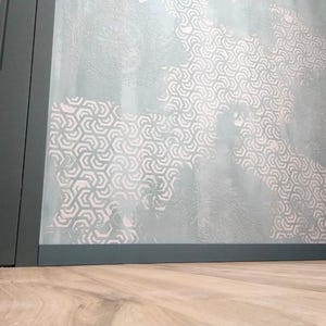 Reusable Geometric Plaster Stencil, Herringbone Wall Stencil, Painting Stencils, Wall Patterns, Decorative Stencil Geometry, Wall Stencil