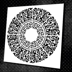 Wall Stencil Pattern, Mandala Stencil, Moroccan Stencil, Reusable DIY ...
