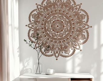 Indian Stencil, Damask Stencil, Mandala Stencil, Moroccan Stencil, Reusable DIY Craft Mylar Stencil, For Paint Patio Home Decor Stencil