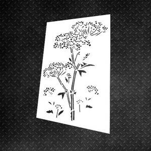 Modèle De Pochoir Fleur, Pochoir Peinture Nature, Pochoirs Réutilisables Pour La Peinture