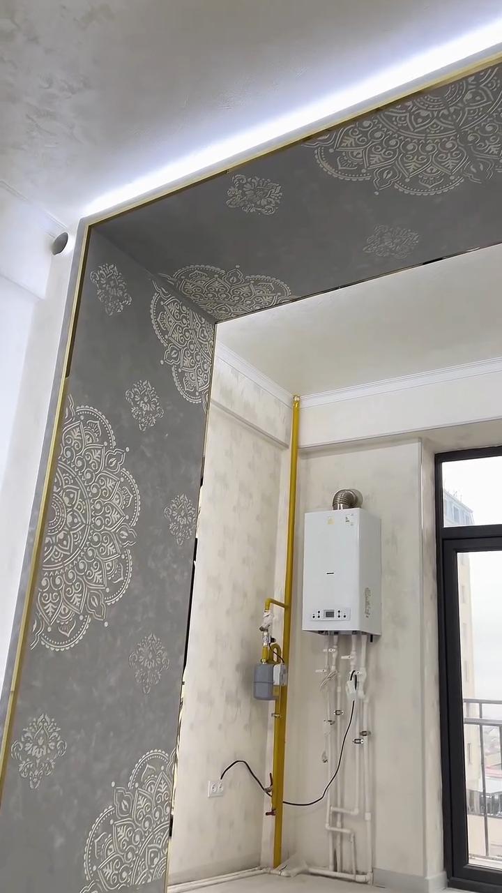 Reusable Wall Stencil Set, Damask and Mandala Pattern, DIY Home Decor ...