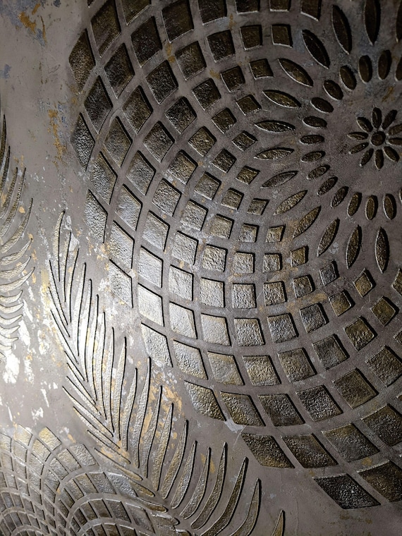 Stencil a forma di fiore di aglio: Mylar riutilizzabile, decorazione floreale per la casa - Italia