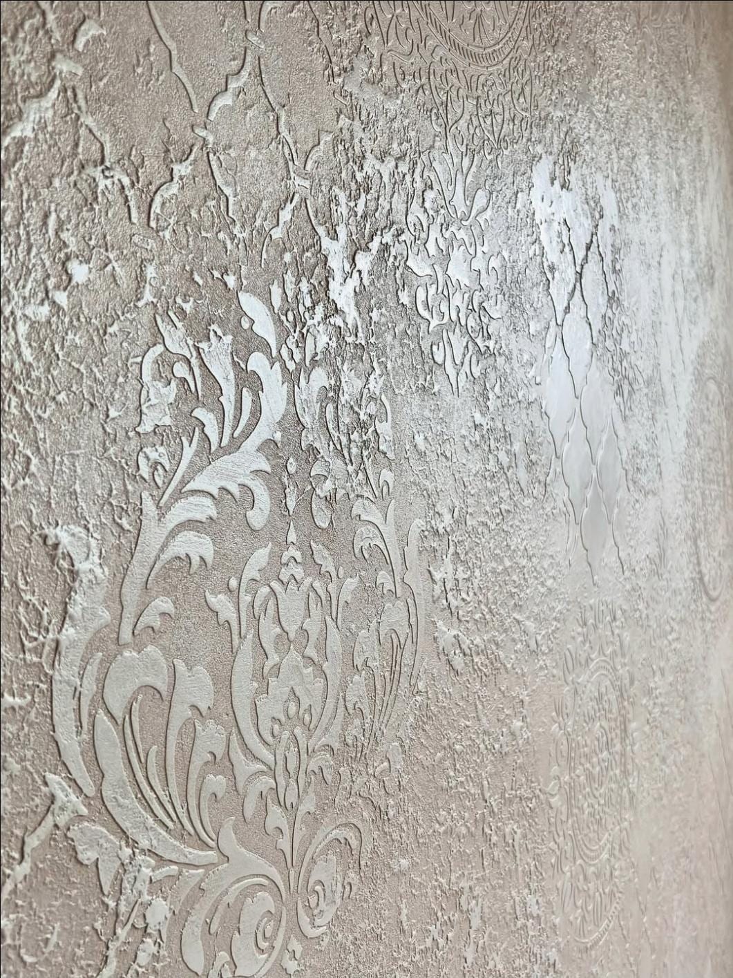 Wall Stencil Set, Damask Oriental Wall Stencil Set, Eastern Moroccan ...