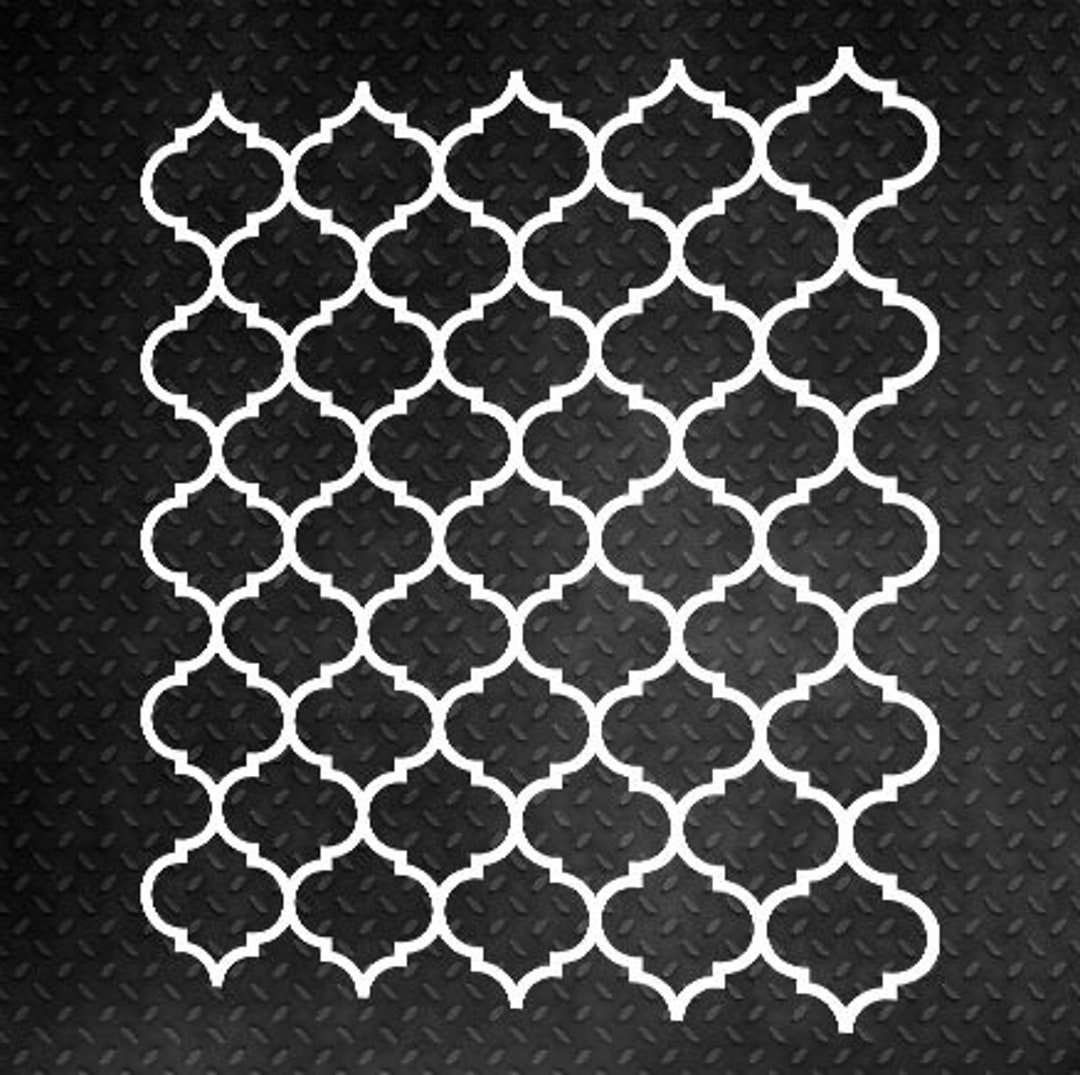 Modern Wall Stencil, Reusable Wall Stencil, Oriental Pattern Stencils, Print Painting Stencil ...