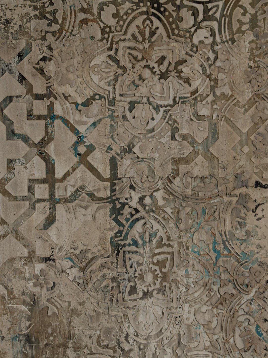 Wall Stencils Set for Home Decor, Decorative Plaster, Moroccan Pattern ...