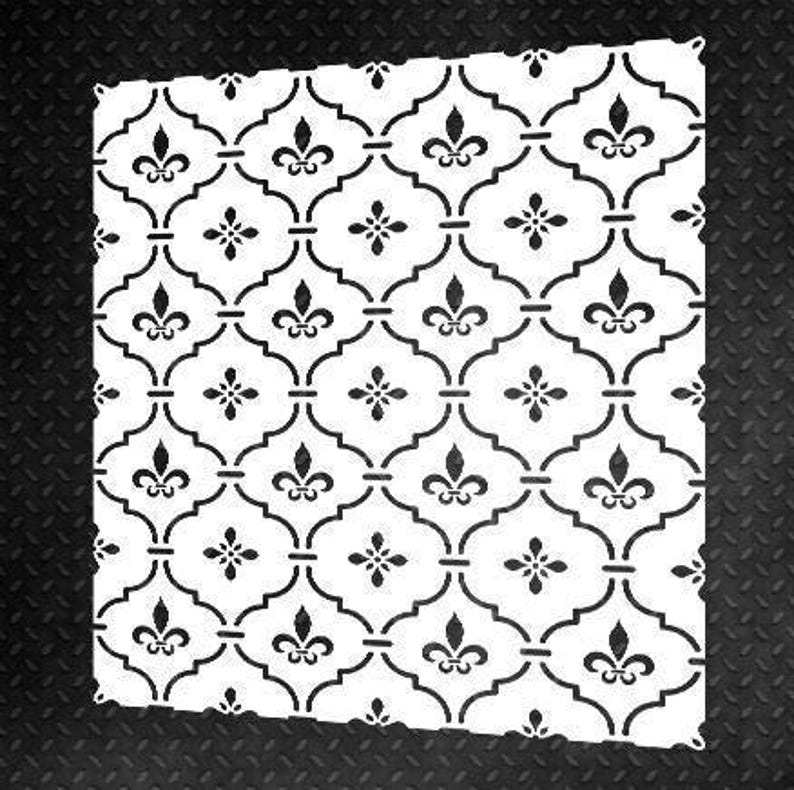 Stencil Set Accent Wall Design Large Mandala Pattern Wall Paint Stencil ...
