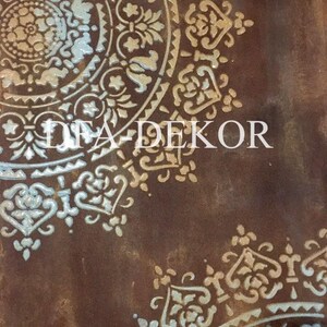 Wall Stencil Pattern, Mandala Stencil, Moroccan Stencil, Reusable DIY ...
