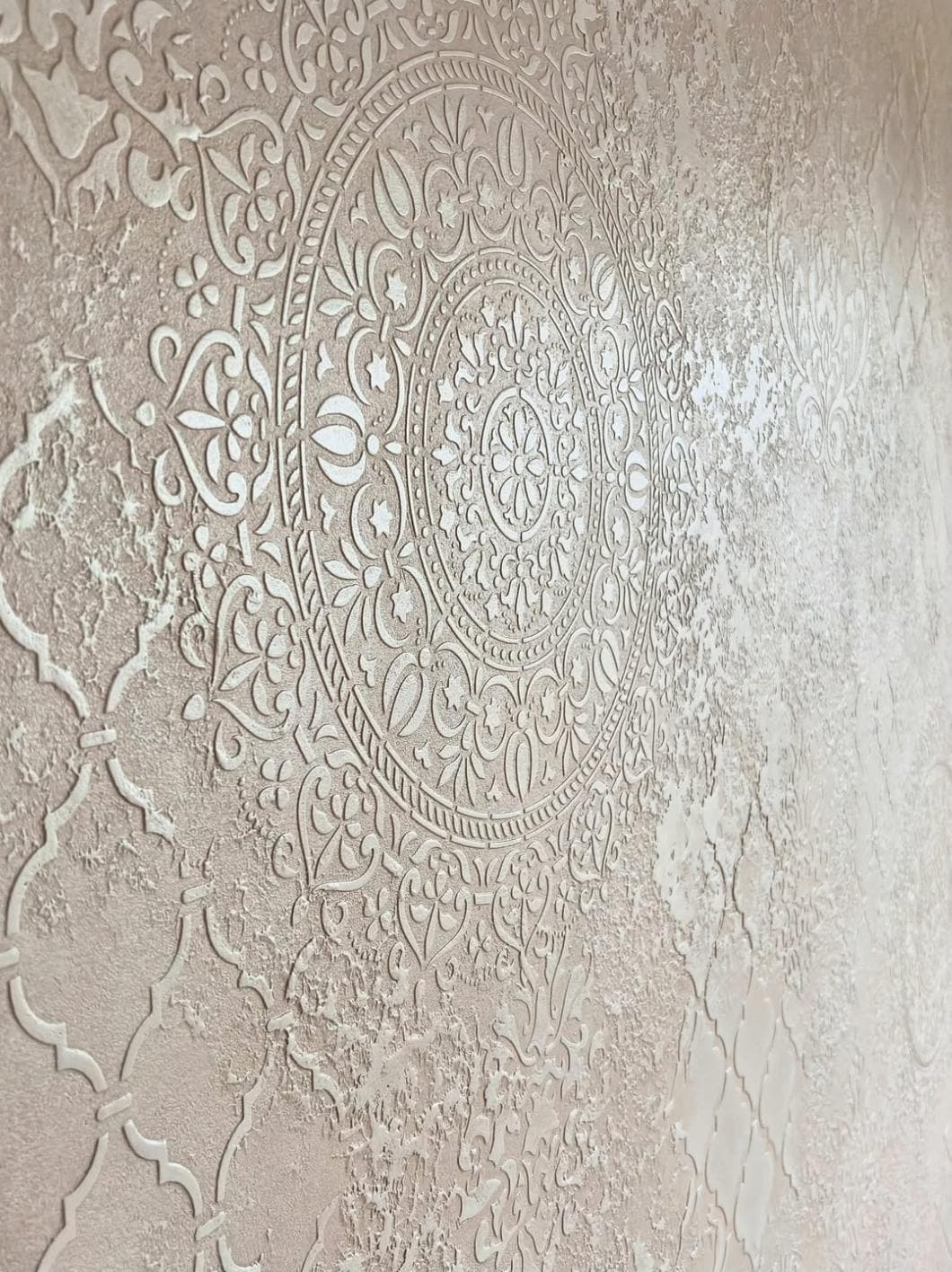 Wall Stencil Set, Damask Oriental Wall Stencil Set, Eastern Moroccan ...