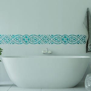Reusable Stencil for 3D Wall Art, Moroccan Style Wall Stencil for Plaster, Stencil for Interior Design, Boho Stencil for Painting Wall