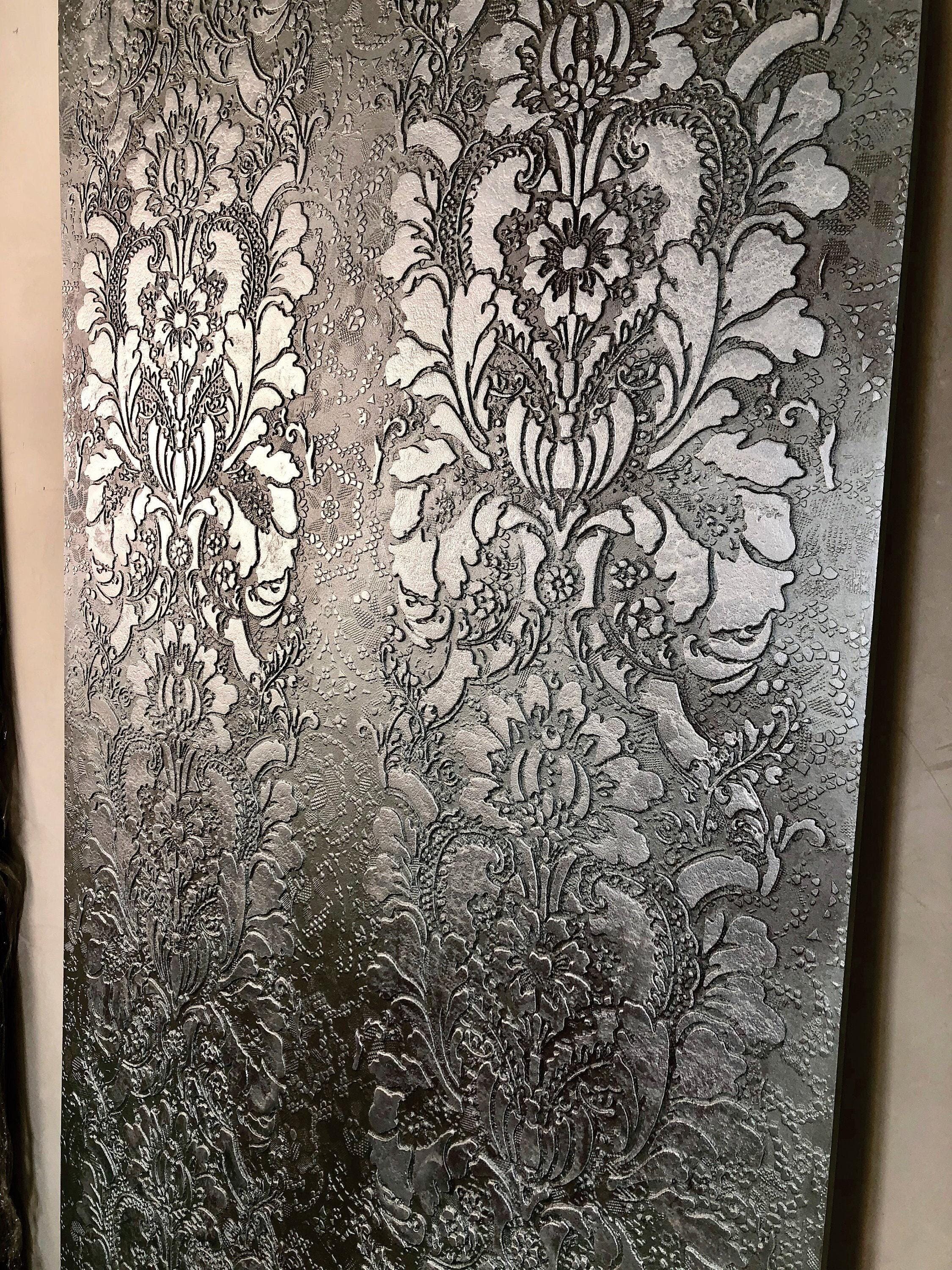 Damask Wall Stencil, Reusable Stencils for Wall, DIY Home Decor, Unique ...