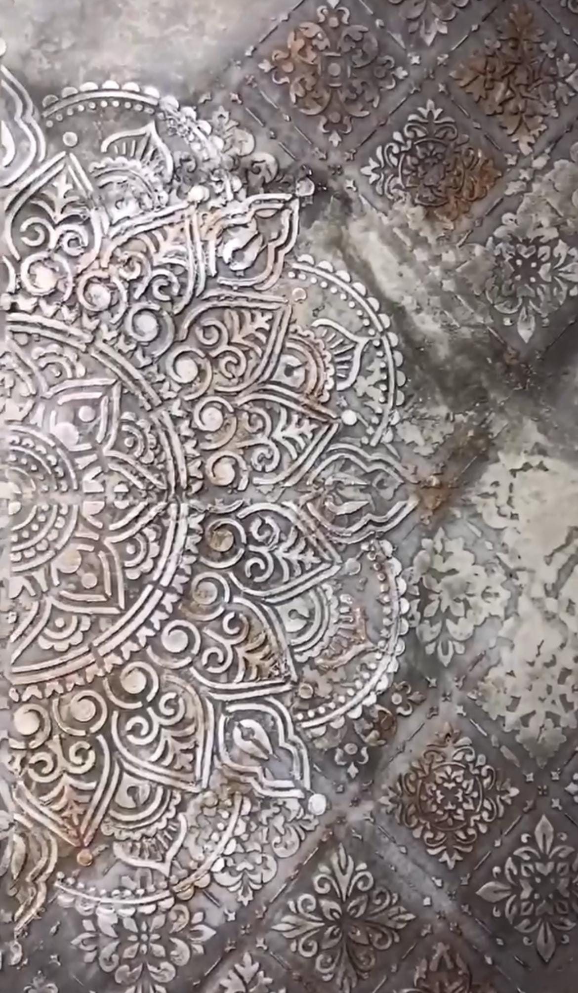Mandala Stencils Set, DIY Home Decor Craft Tools, Wall Stencils Set ...