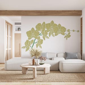 Stencil for Walls, Floral Plaster Stencil Set, 3 Part Design for Walls and Furniture, Stencils for Walls, Custom Wall Stencil Reusable