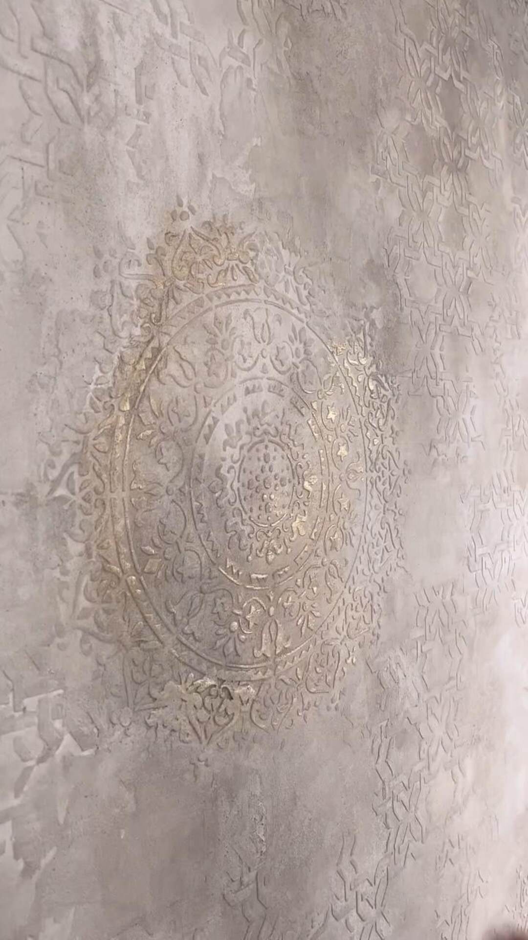 Riesige Mandala Schablone 120 Cm – Wiederverwendbare Vorlage Für Wand, Boden & Möbel