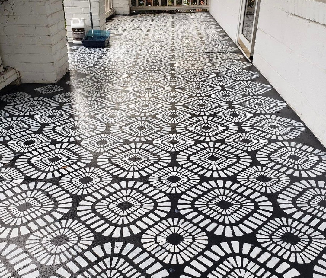 Unique Floor Stencils, Floor Stencils, Floor Stencil for Upgrading