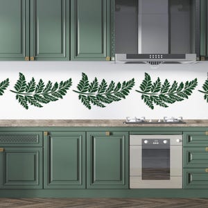 Leaves Reusable Stencil, Large Fern Leaf Stencil, Reusable Stencil, Leaf Stencil, Reusable Fern Stencil, Leaves Stencils, Large Fern Leaves