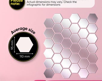 Juego de espejos decorativos de pared tipo panal, azulejos de espejo hexagonales geométricos, espejos de pared acrílicos dorados y plateados, decoración moderna para el hogar, diseño de pared DIY