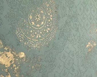 Stencil Set Accent Wall Design Large Mandala Pattern Wall Paint Stencil Eastern Geometric Wall Morocco Stencil Home Decor DIY Painting Tools