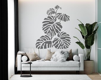 18 stencil floreali per pittura su tela, riutilizzabili, motivo