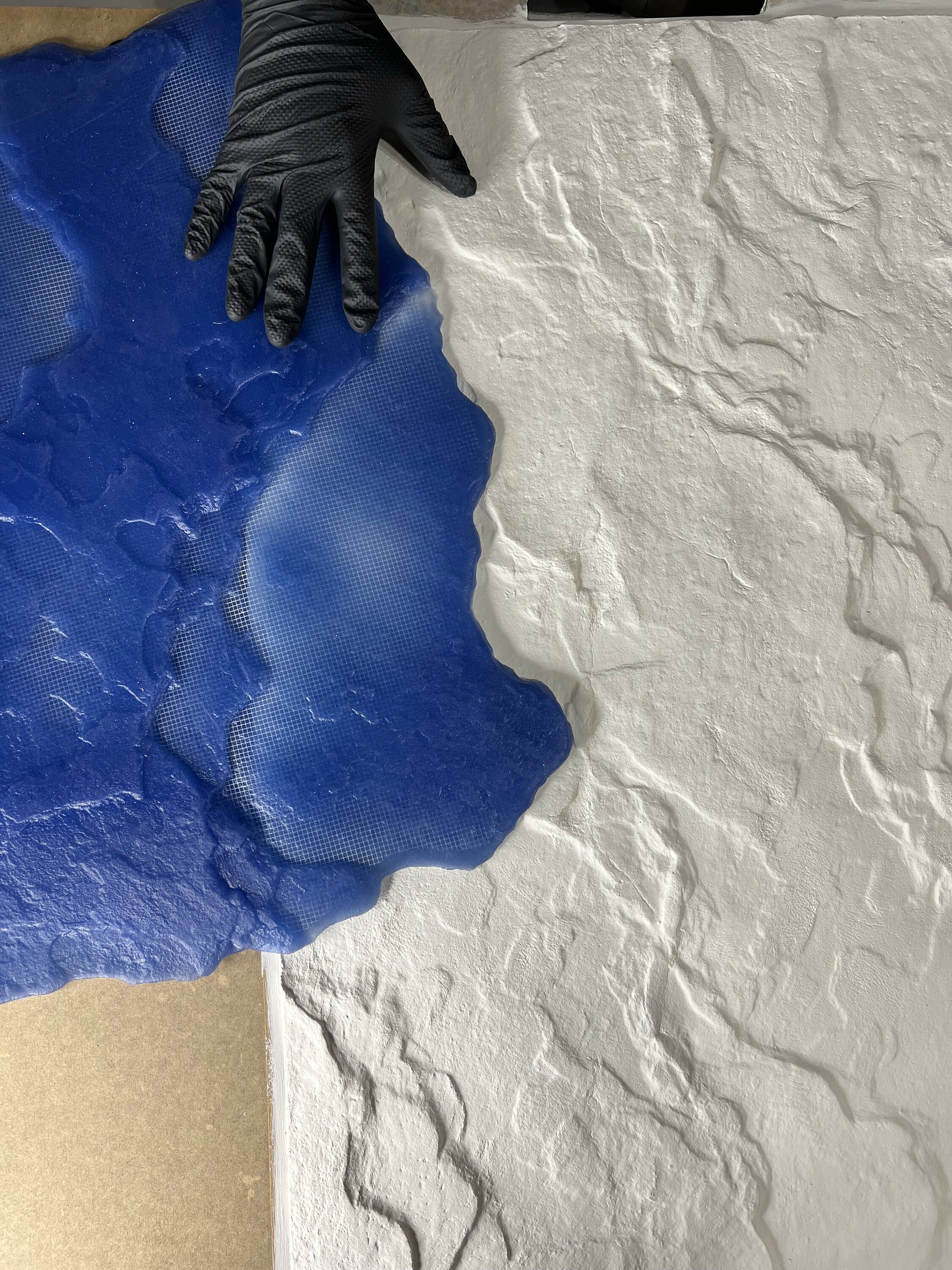 Texture Plaster Stamp Concrete Texture Stamp Mat Plaster Imprint Mat 