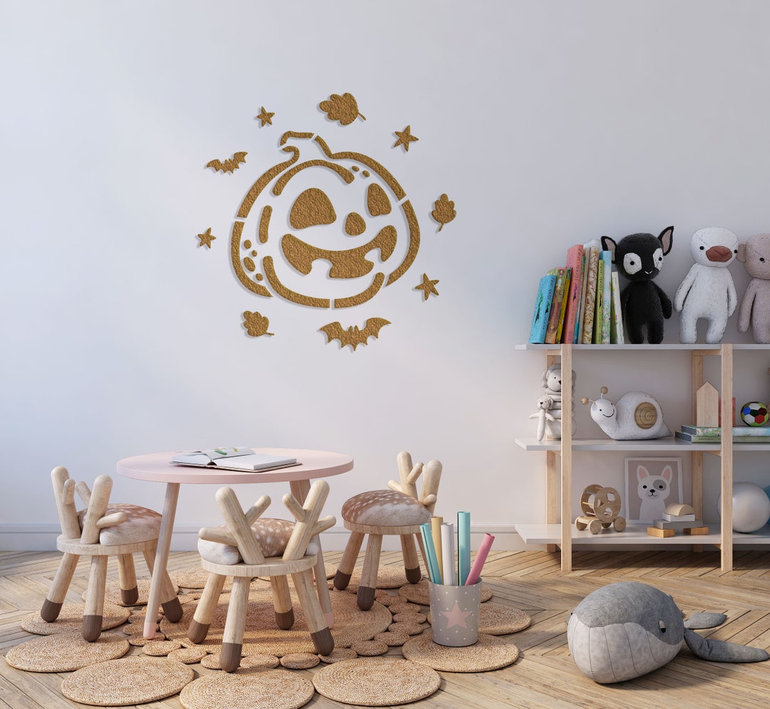 Halloween Pumpkin Wall Decor Hand Painting Pumpkin Pumpkin Etsy