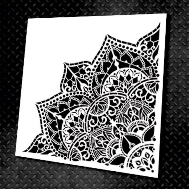 Border Stencil, Border Frames Stencils, Craft Stencil Overlay Stencil ...