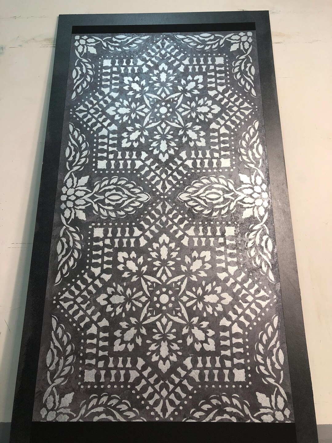 Moroccan Lace Wall Stencil, Reusable Texture Paste Template, Decorative ...
