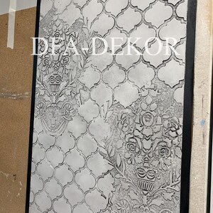 Modern Wall Stencil, Reusable Wall Stencil, Oriental Pattern Stencils, Print Painting Stencil ...