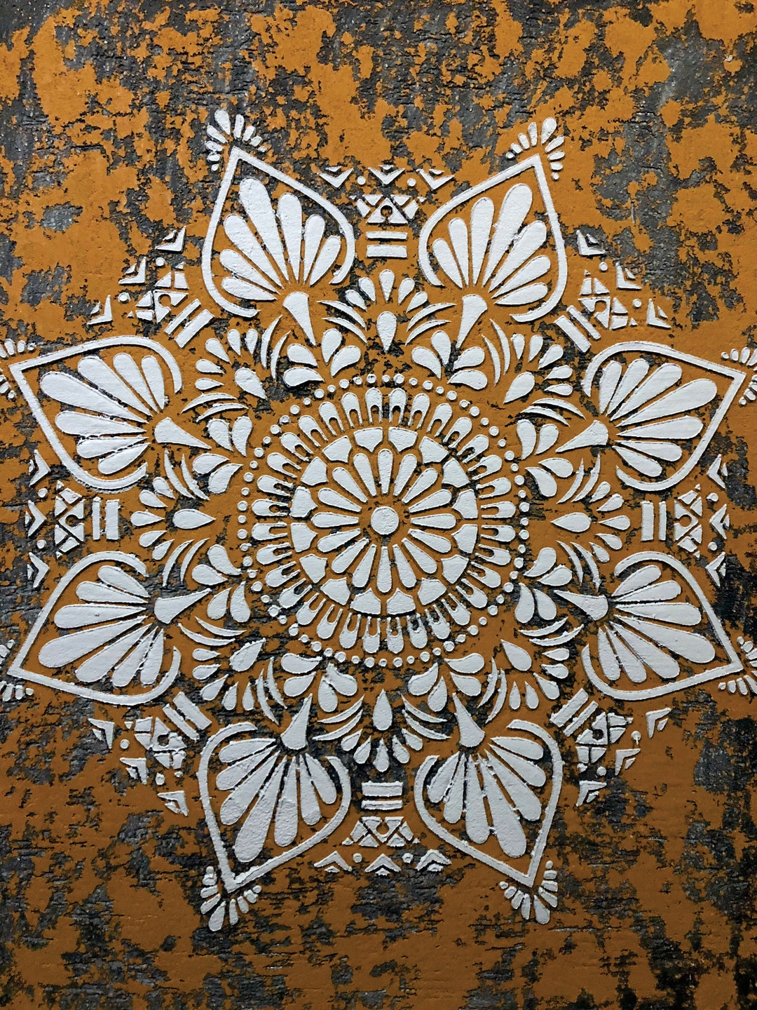 Mandala Stencil Rangoli Stencil Moroccan Stencil Reusable - Etsy
