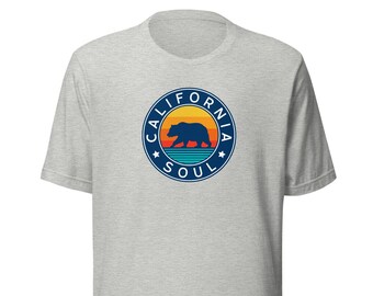 California Soul Retro Circle Logo Unisex t-shirt