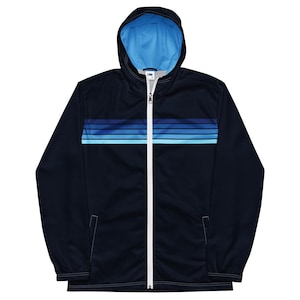 Striped Rain Jacket - Etsy