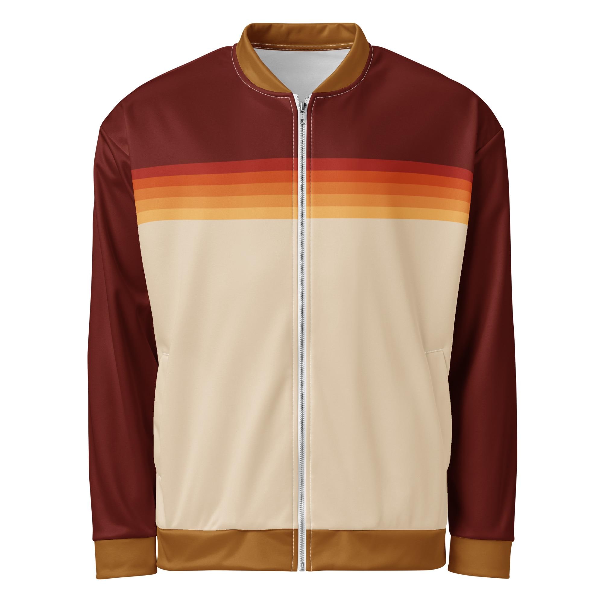 Vintage Burgundy Track Jacket - Etsy