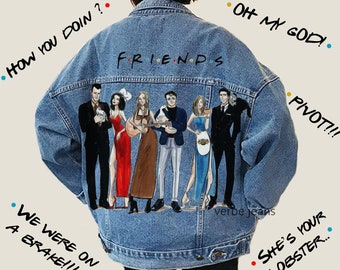 Friends Denim Jacket - Etsy