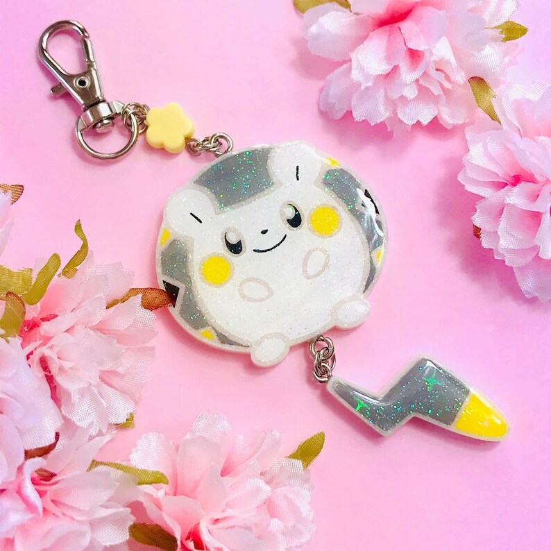 Kawaii Electric Mouse Keychain