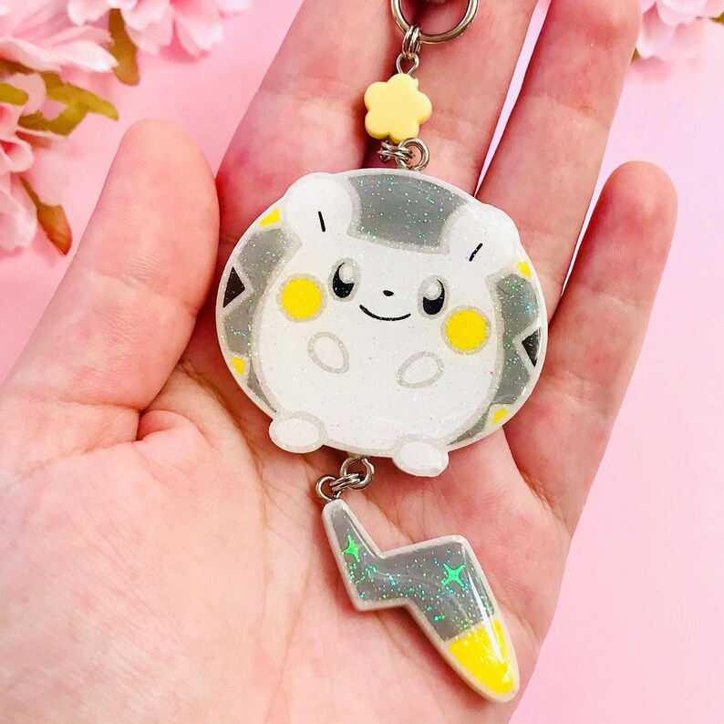 Kawaii Electric Mouse Keychain