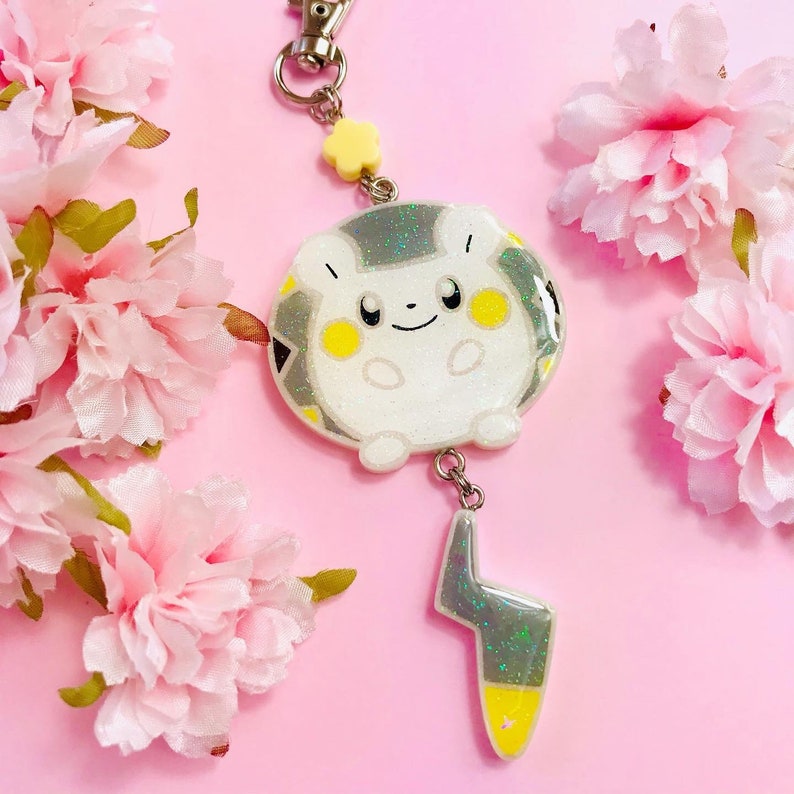 Kawaii Electric Mouse Keychain
