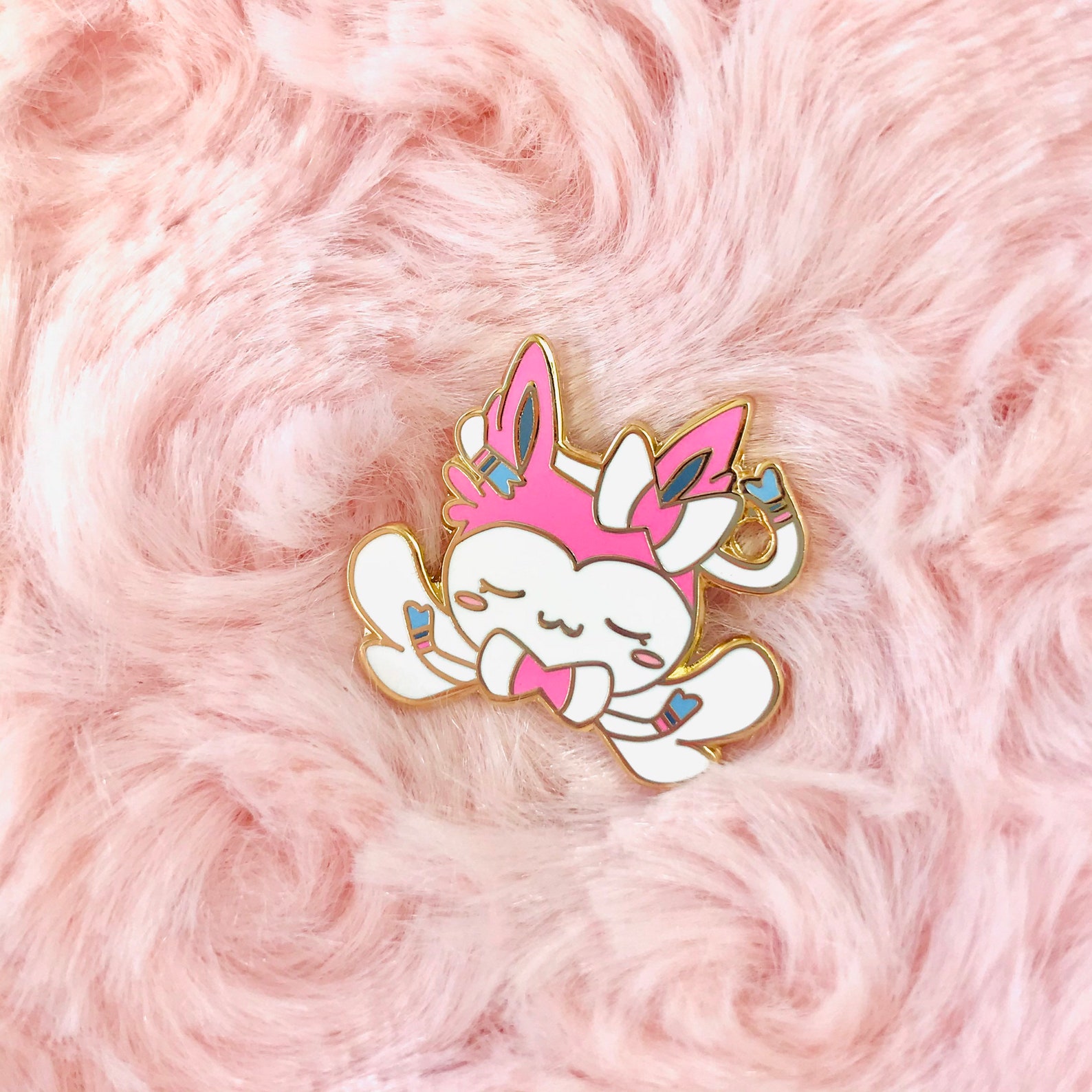 Angel Sylveon Enamel Pin | Etsy